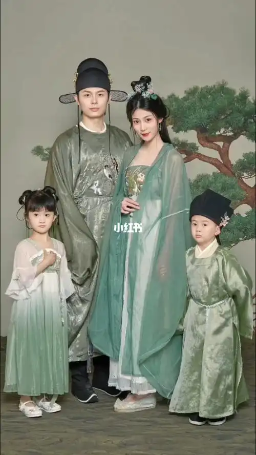 『醉唐风丨亲子/全家福古风写真』