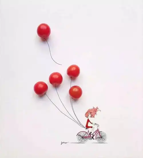 看他脑洞大开的创意绘画,真的治愈人心