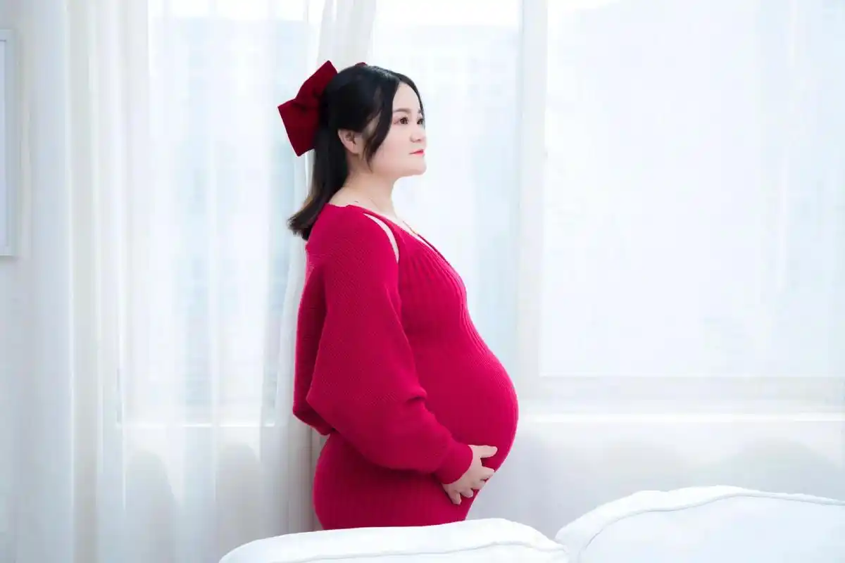 分享一波迟到的二胎孕妇照 老二都快5个月了,才发出来 1771=4