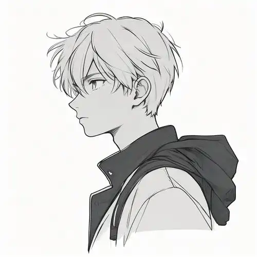 男生侧面头像大赏