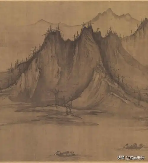 许道宁《渔父图》:乐在江湖,生命因自适而美