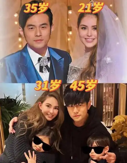 周杰伦夫妇看澳网男方穿万元外套戴假发昆凌大浓眉显土气