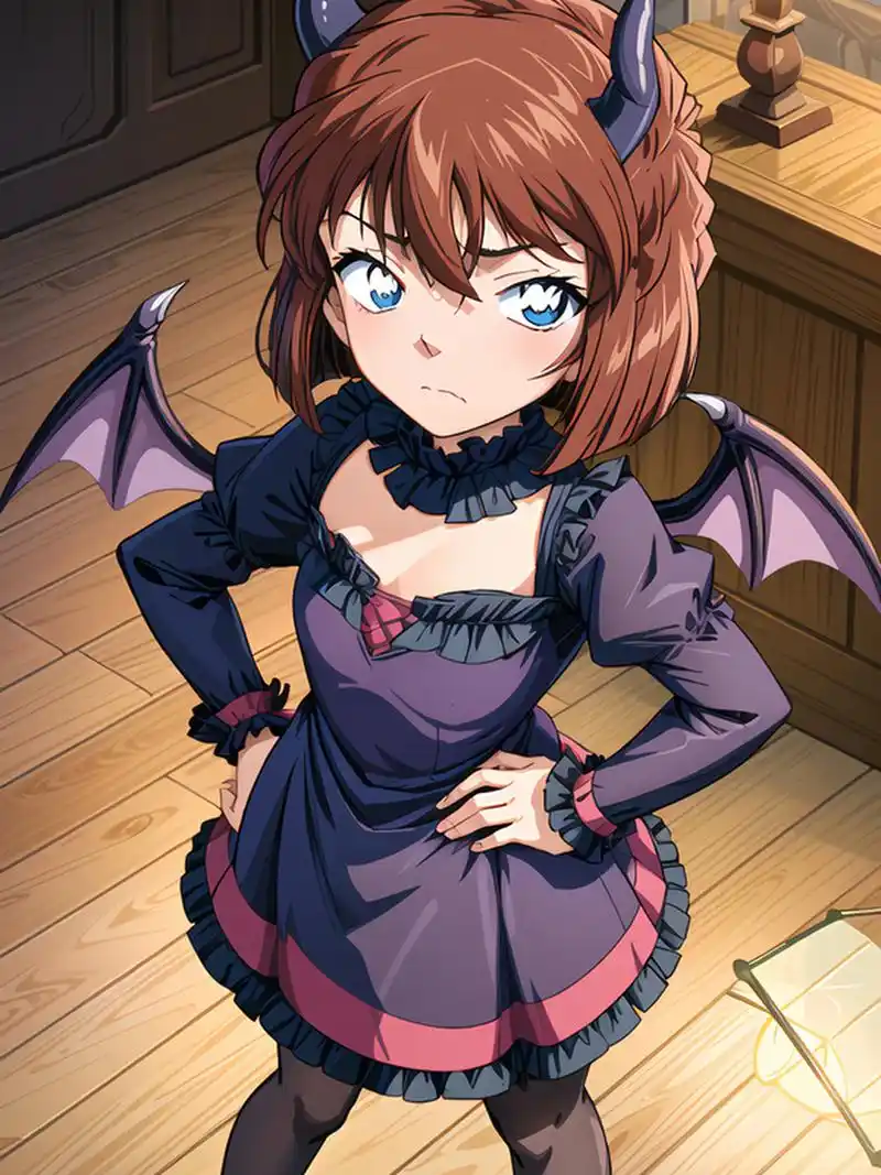 在《名侦探柯南》中,灰原哀是备受观众喜爱的角色之一.