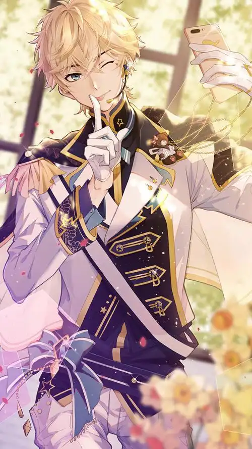 动漫花美男手机壁纸图片_动漫男生手机壁纸_三千图片网