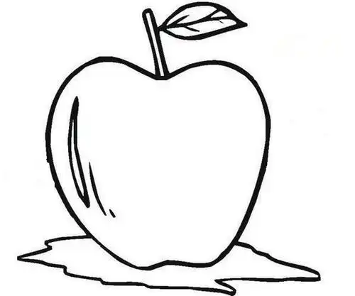 儿童简笔画水果