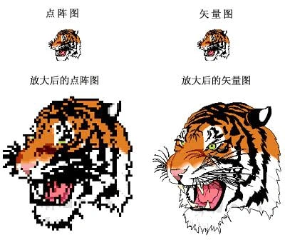 位图和矢量图的区别