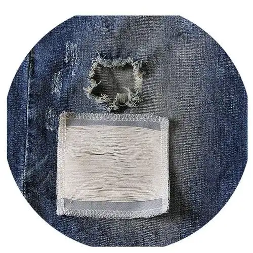 (回家自己补)牛仔裤破洞补丝拉丝无痕成品布贴牛仔膝盖diy裤贴