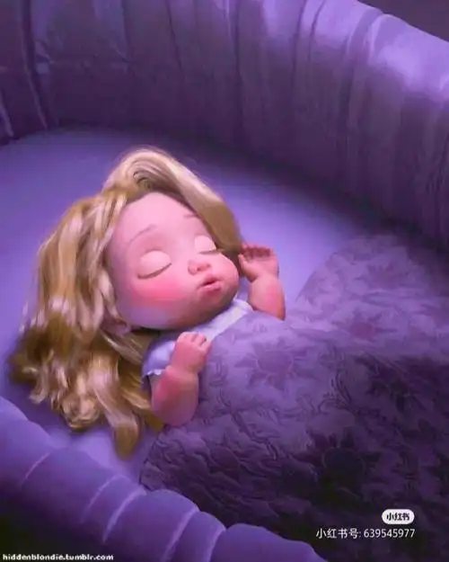 长发公主小时候