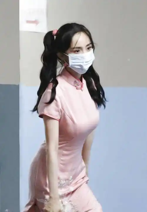 杨幂-双马尾旗袍写真分享_清新_少女_气质