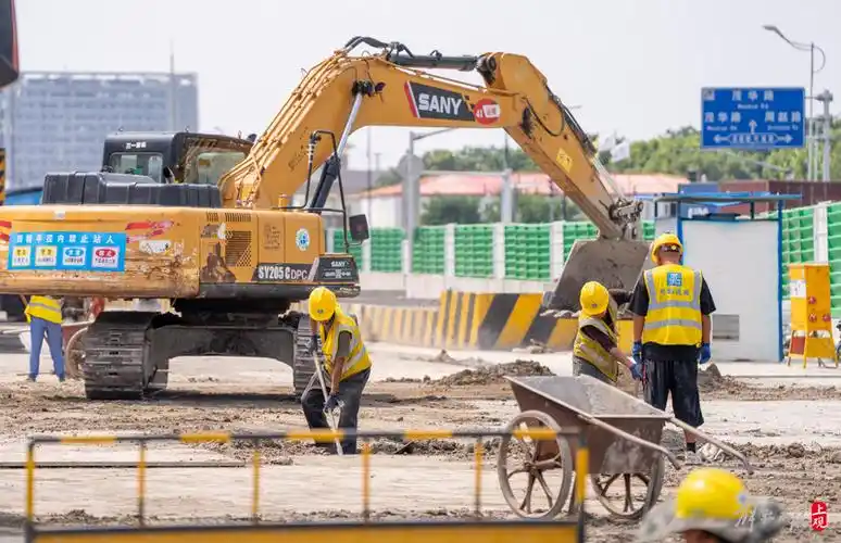 市域铁路嘉闵线嘉戬公路站进入主体建设阶段