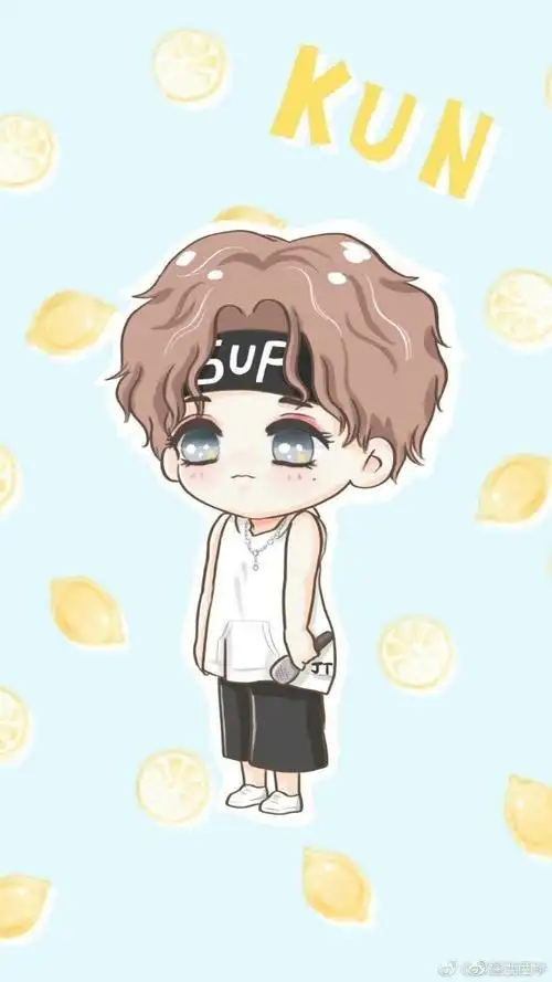 q版的坤坤.蔡徐坤 - 堆糖,美图壁纸兴趣社区