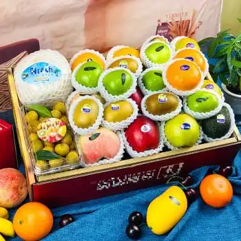 精品混搭水果礼盒混搭10斤组合新鲜混合水果礼盒装中秋送礼礼盒果篮