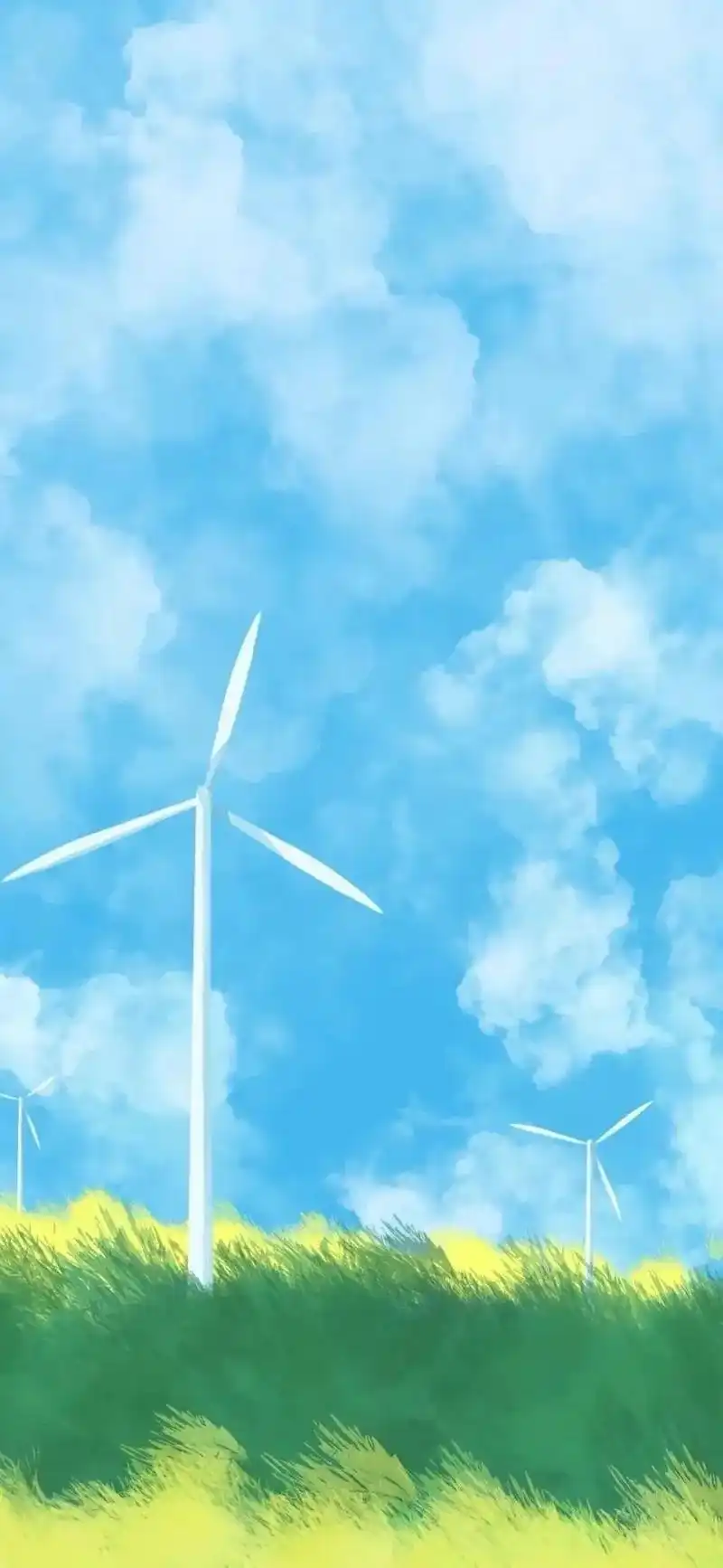 蓝色系壁纸.#壁纸  #春暖花开奔你而来  #春回大地万物复 - 抖音