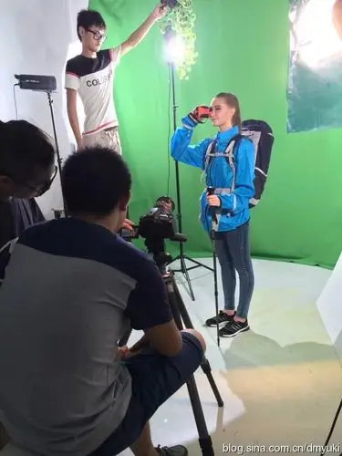 魅可学员实习花絮,平面广告拍摄现场!