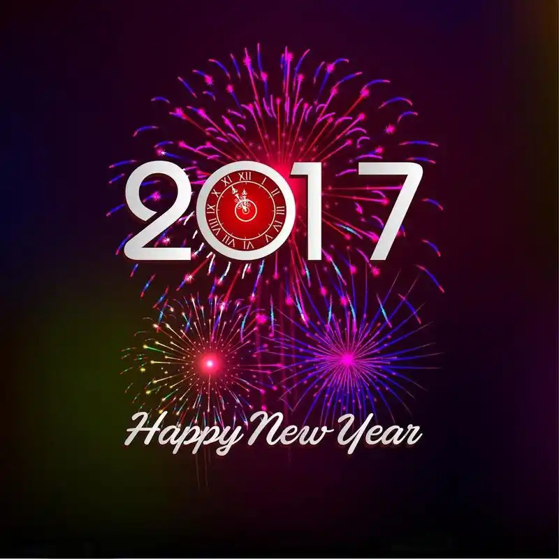 2017新年鸡年数字素材1024*1024壁纸图片 第一辑