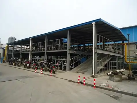 钢结构车棚(两层式)