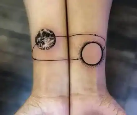 恋人成对纹身适合情侣的纹身图片大全3