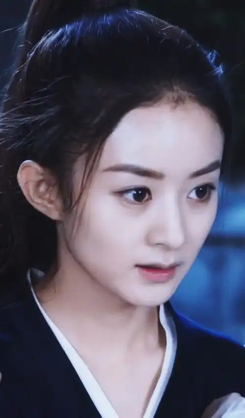 赵丽颖重现楚乔传高马尾