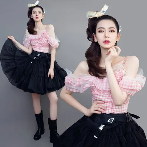 网站地图 女装 蕾丝衫/雪纺衫 明星一字领 > 明星一字领上衣 共267 件