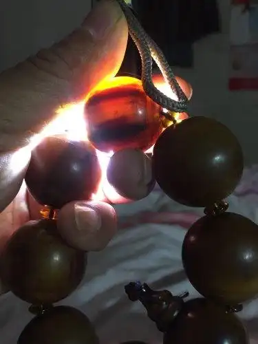 犀牛角手串鉴定详情