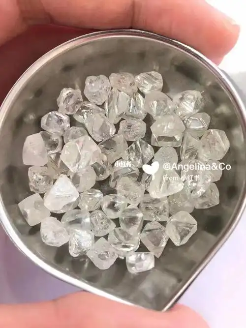 上海钻交所钻石原石原来是这样的