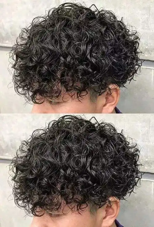 男生帅爆款小卷烫发大全,卷发图片,发型图片