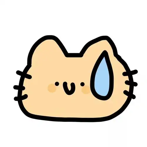 可爱卡通 无语流汗头像