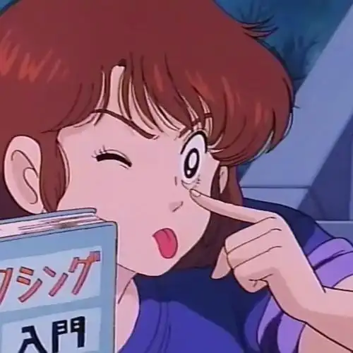 吐舌头俏皮女孩头像背景