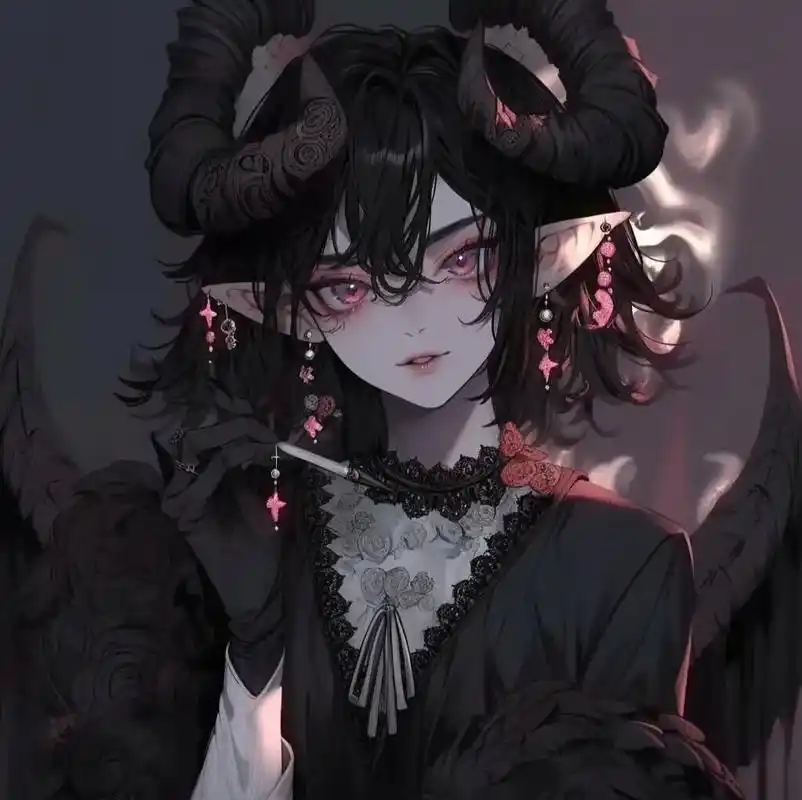 小恶魔 | 孤独且骄傲.#创作灵感 #女生头像 #midjo - 抖音