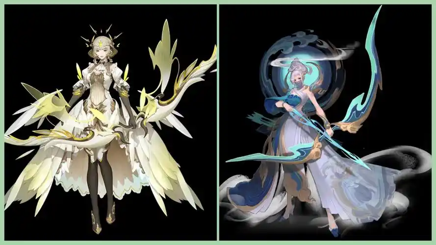 太多的联系,新皮肤以光翼一族为模板,打造了一个"四翼天使神"的新形象