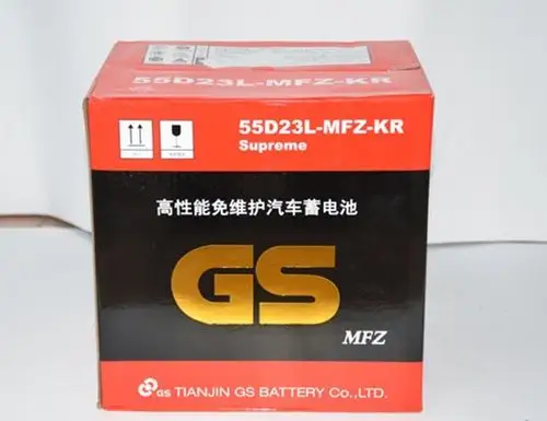 深圳统一电池生产厂家现代伊兰特专用蓄电池gs55d23l优惠供应