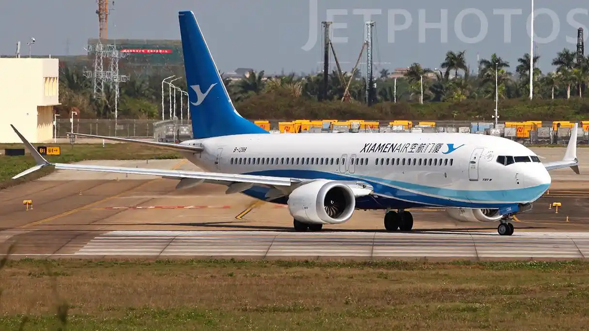 图片欣赏:厦门航空的波音737max-8
