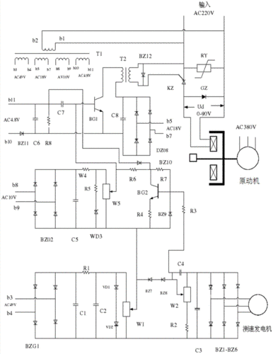 一种滑差电机自动调速控制装置制造方法及图纸,滑差电机调速器接线图