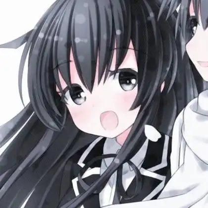 真爱一左一右清纯动漫情头图片_情侣动漫头像_头像屋