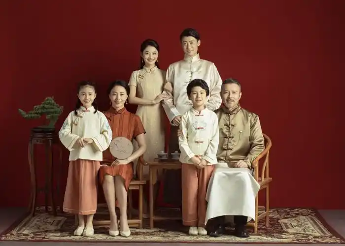 三代同堂大全家福