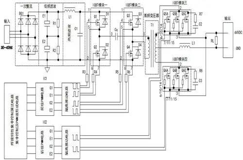 cn213318232u_一种前后级双重控制的高性能逆变焊机电路有效