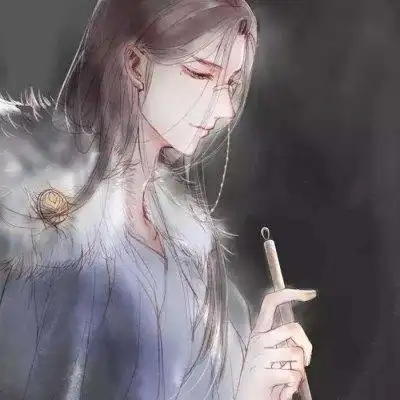 山河拱手为君一笑古风男头