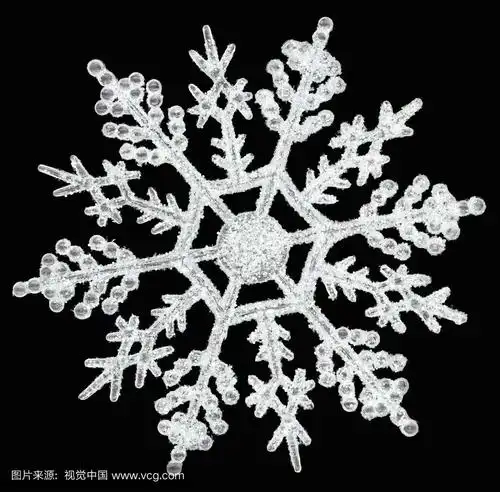 大二班美术活动《雪花》