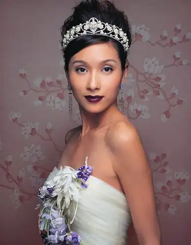 杨恭如美艳婚纱照