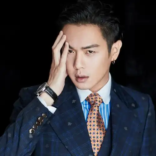 张若昀西装领带成熟男人头像