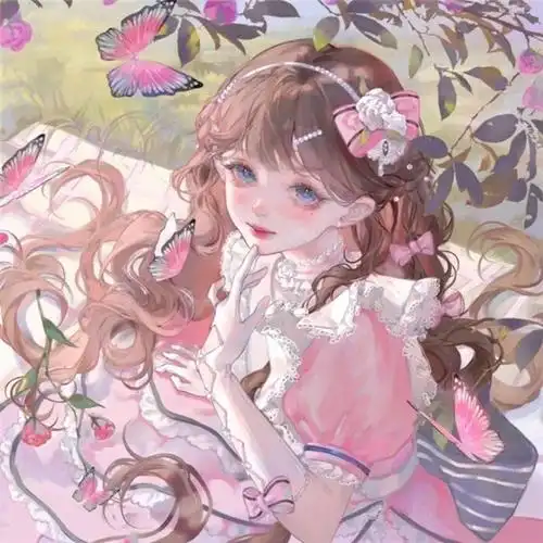 绝美动漫闺蜜头像