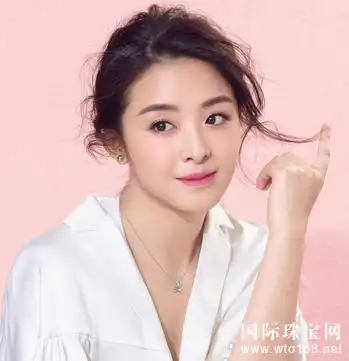 张含韵担任金嘉福珠宝品牌形象代言人