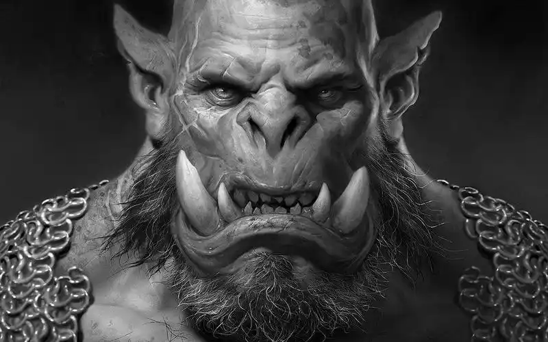 【zbrush雕刻】魔兽世界-兽人角色制作,从0开始讲解!