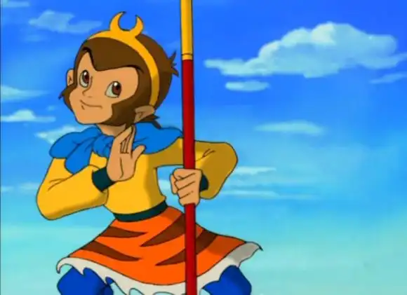 西游记动画片里的孙悟空简笔画