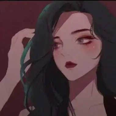 动漫图片女生冷酷头像高清帅气的黑化二次元冷酷女头像图片