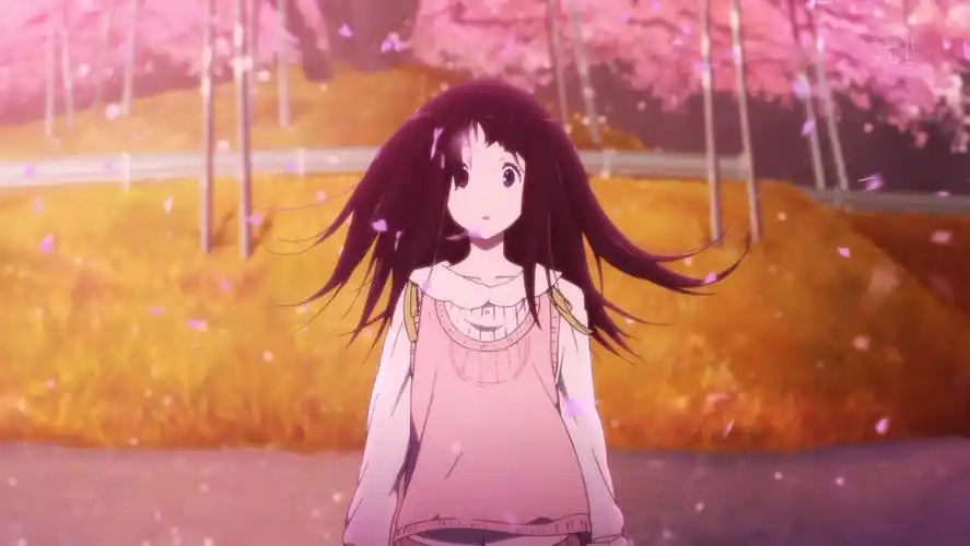 冰菓,冰果,动漫,漫画,二次元,千反田爱瑠,少女,萌妹,萌,唯美,樱花