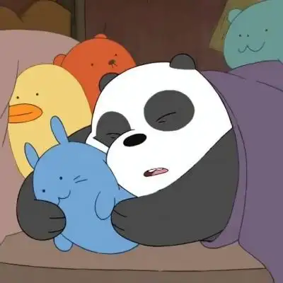 三只裸熊可爱头像