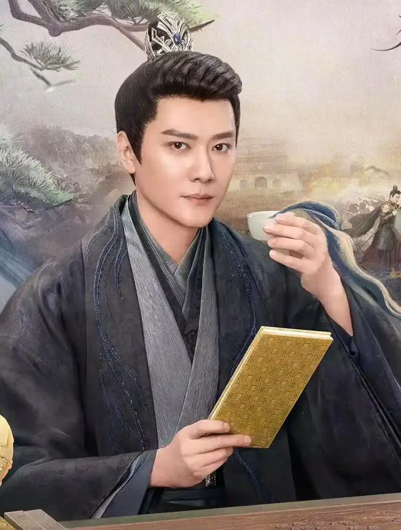 冯绍峰拍古装剧的时候状态并不是特别好,后期用了磨皮技术,才勉强看得