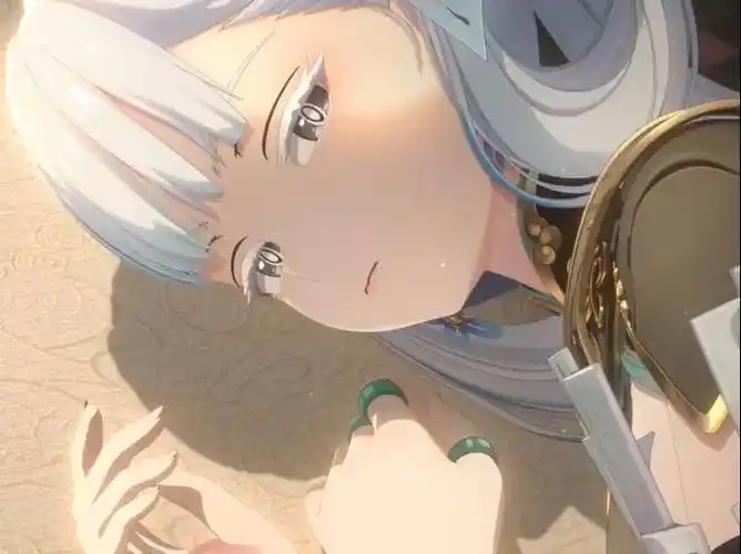 鸣潮 今汐不愧是绝美白毛双马尾少女