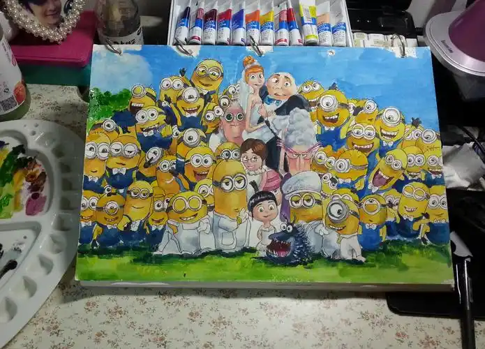 小黄人全家提前祝大家圣诞快乐!